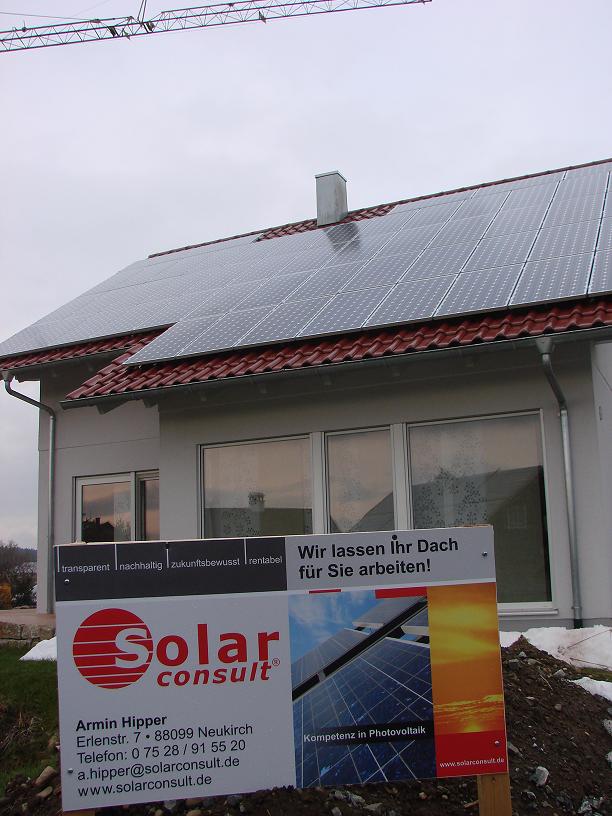 Photovoltak Wangen-Haslach Solarconsult Armin Hipper