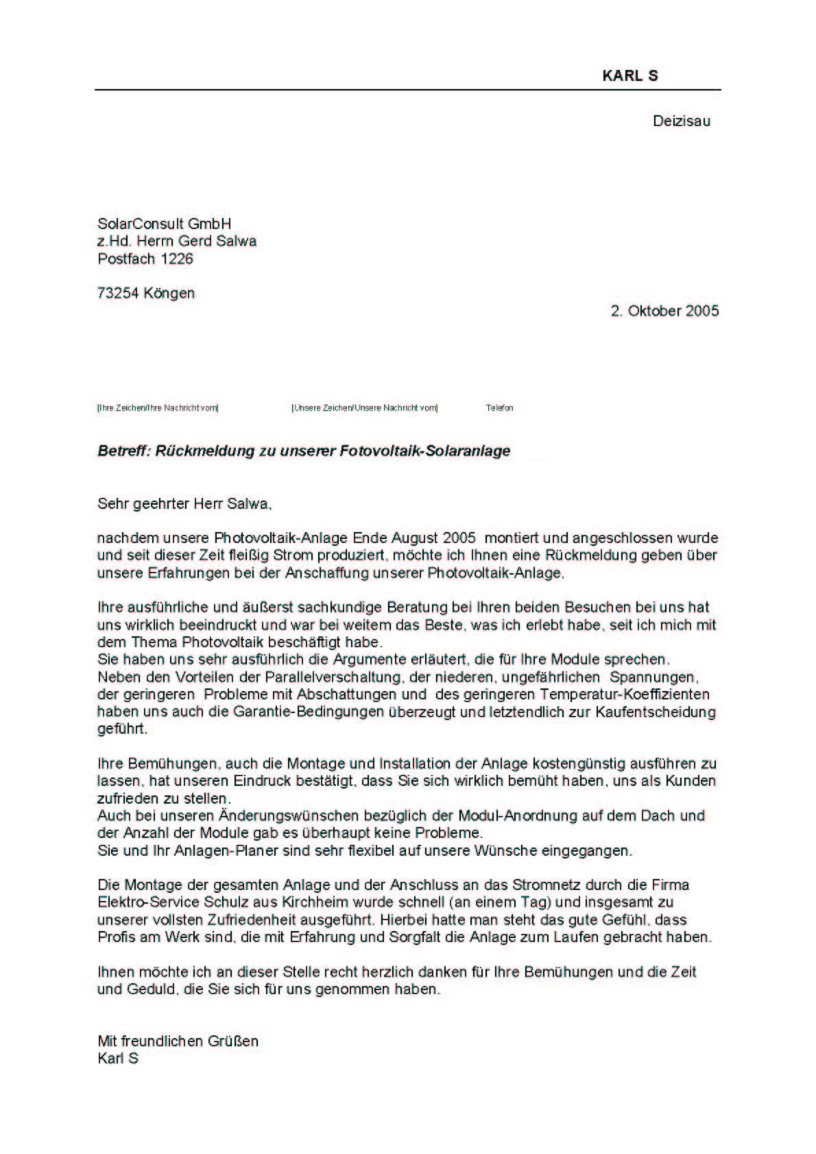 Solarconsult Deizisau