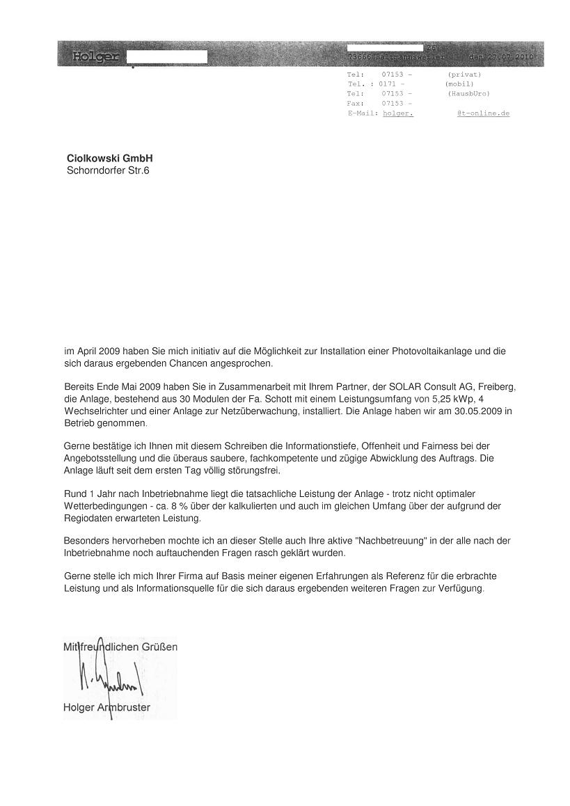 Photovoltaik Baltmannsweiler