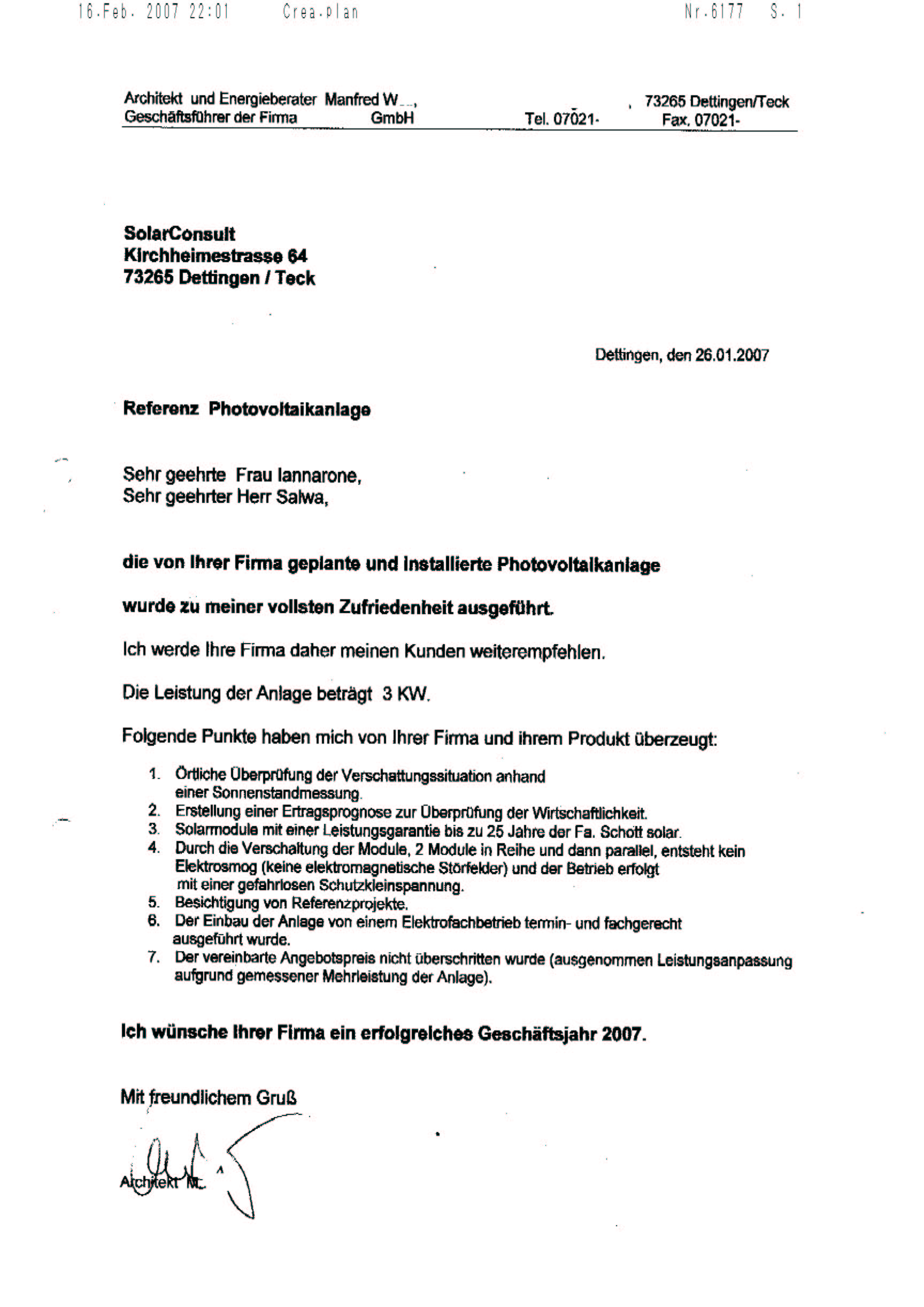 Photovoltaik Solarconsult Dettingen Teck